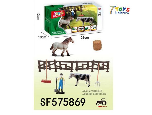 Zestaw Zwierzeta Farma SF575869 Mix kolor  1