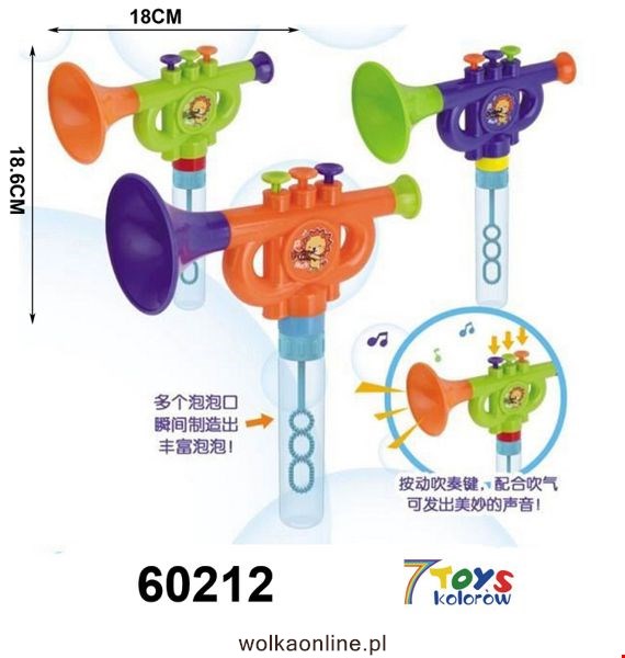 Zabawka na bańki 60212 Mix kolor 