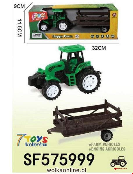 Traktor Zabawka SF575999 Mix kolor 