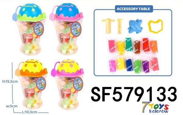 Plastelina SF579133 Mix kolor 