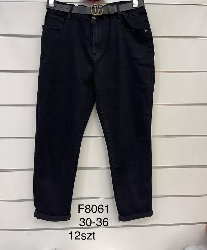 Jeansy damskie F8061 1 kolor  30-36