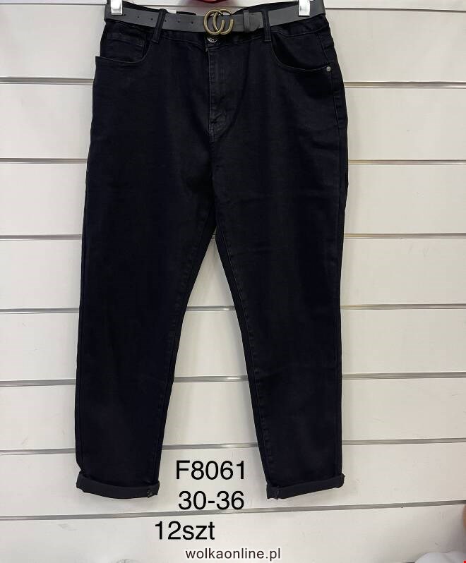 Jeansy damskie F8061 1 kolor  30-36