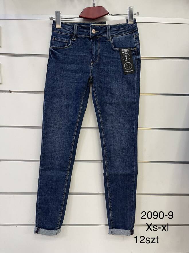 Jeansy damskie 2090-9 1 kolor  XS-XL 1