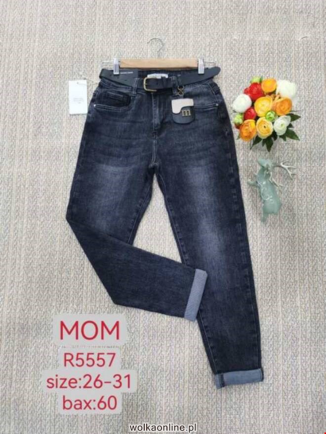 Jeansy damskie R5557 1 kolor  26-31
