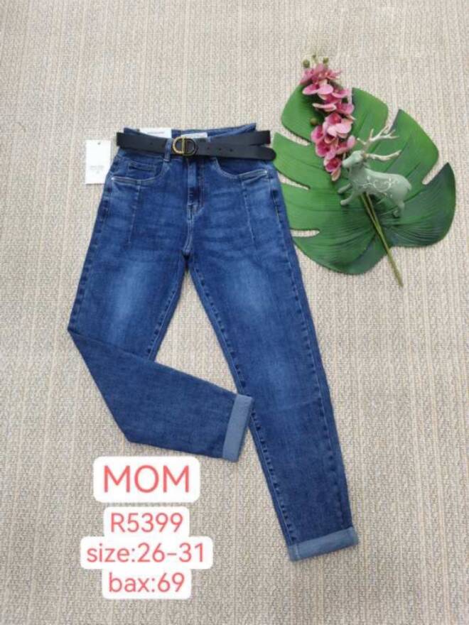 Jeansy damskie R5399 1 kolor  26-31