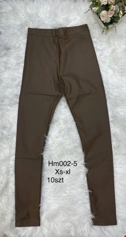 Spodnie skórzane damskie HM002-5 1 kolor  XS-XL