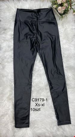 Spodnie skórzane damskie C9179-1 1 kolor  XS-XL