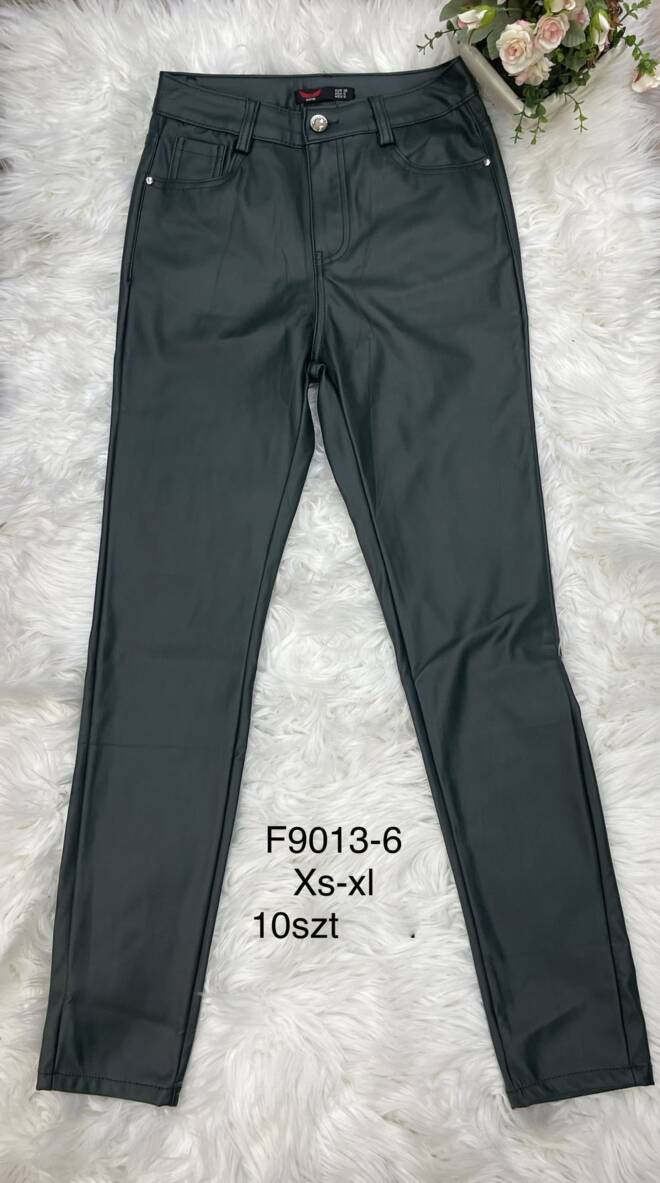 Spodnie skórzane damskie F9013-6 1 kolor  XS-XL 1