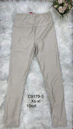 Spodnie skórzane damskie C9179-3 1 kolor  XS-XL