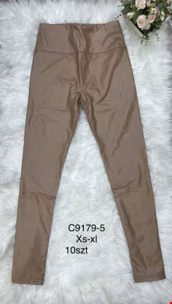 Spodnie skórzane damskie C9179-5 1 kolor  XS-XL