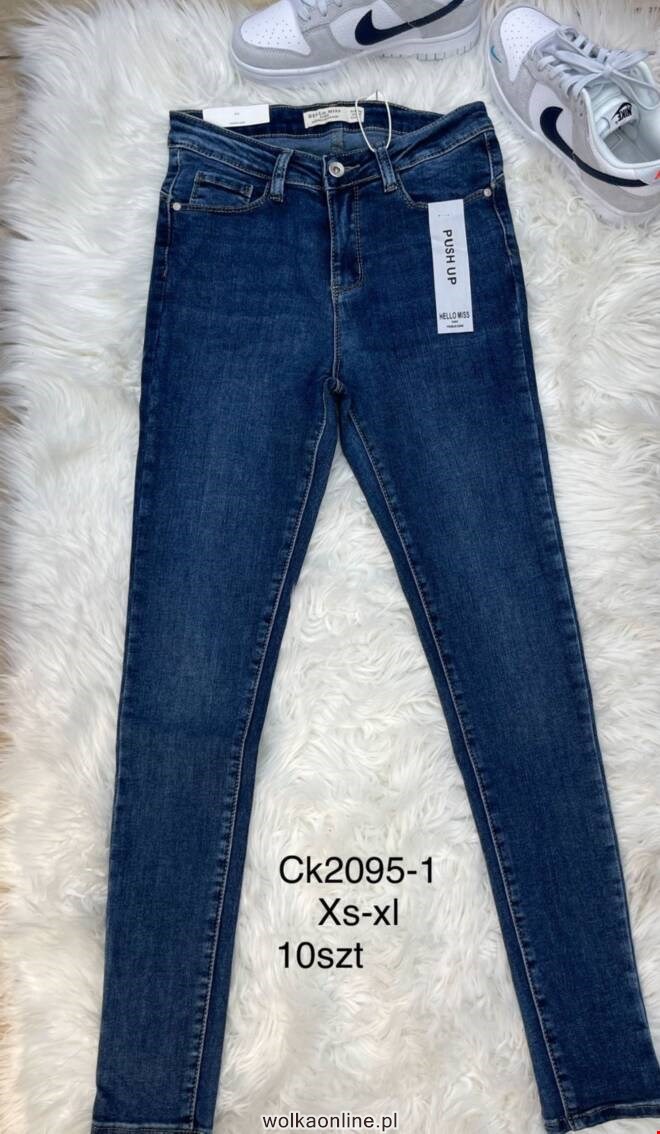 Jeansy damskie CK2095-1 1 kolor  XS-XL