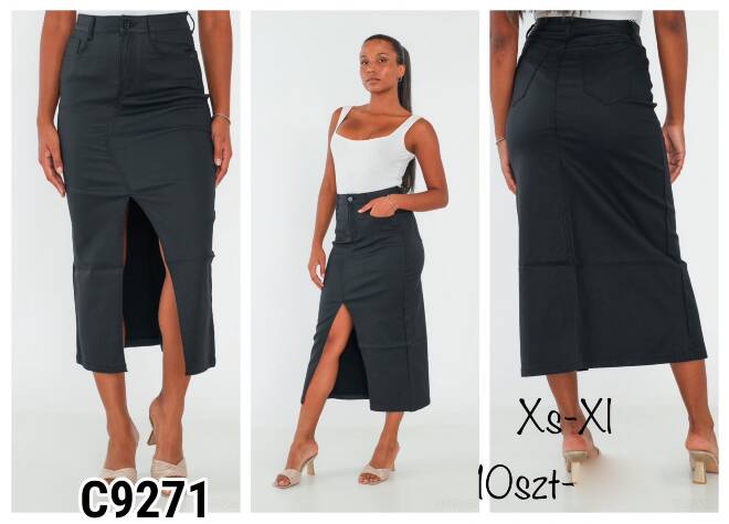  Spódnica damskie C9271 1 kolor  XS-XL