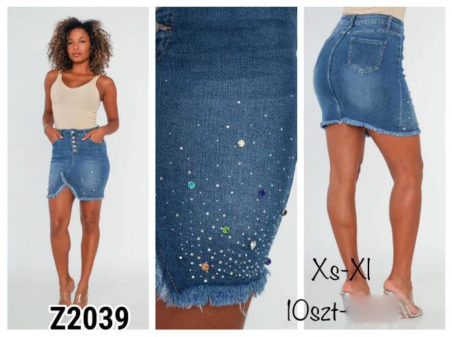  Spódnica damskie Z2039 1 kolor  XS-XL