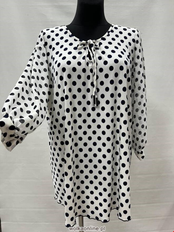 Bluzka damskie 0225 1 kolor  54-60 (Towar Polskie)