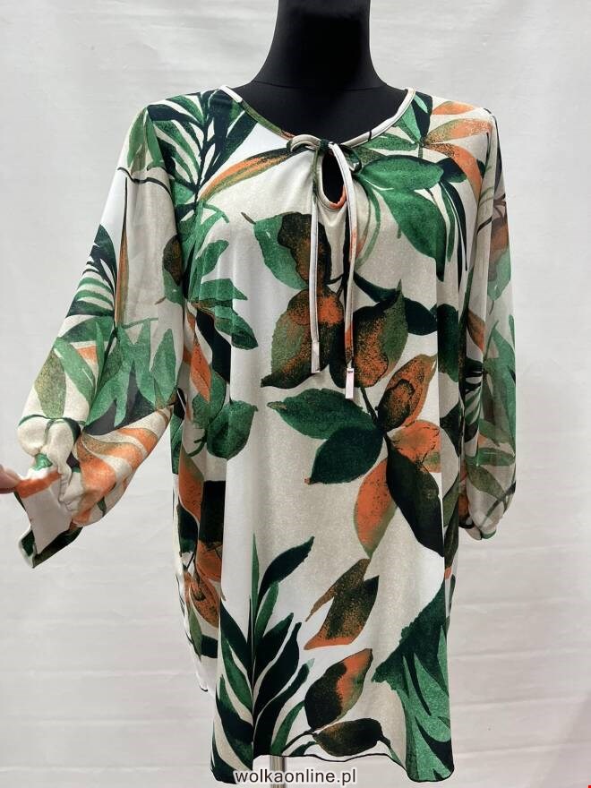Bluzka damskie 0227 1 kolor  54-60 (Towar Polskie)