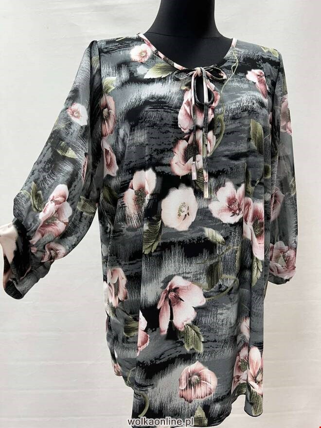 Bluzka damskie 0228 1 kolor  54-60 (Towar Polskie)