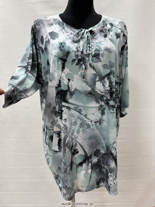 Bluzka damskie 0230 1 kolor  54-60 (Towar Polskie)