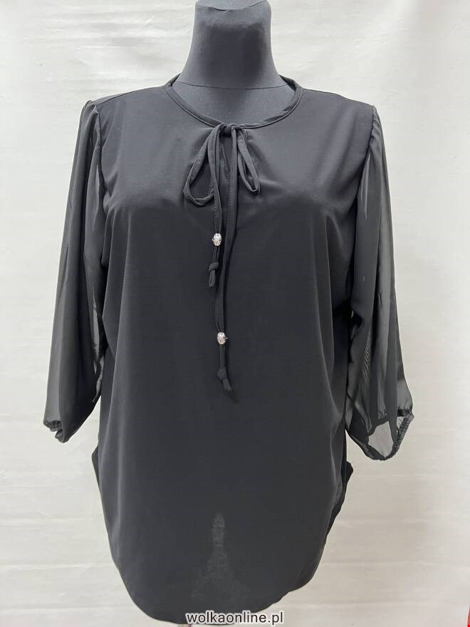Bluzka damskie 0235 1 kolor  48-54 (Towar Polskie)