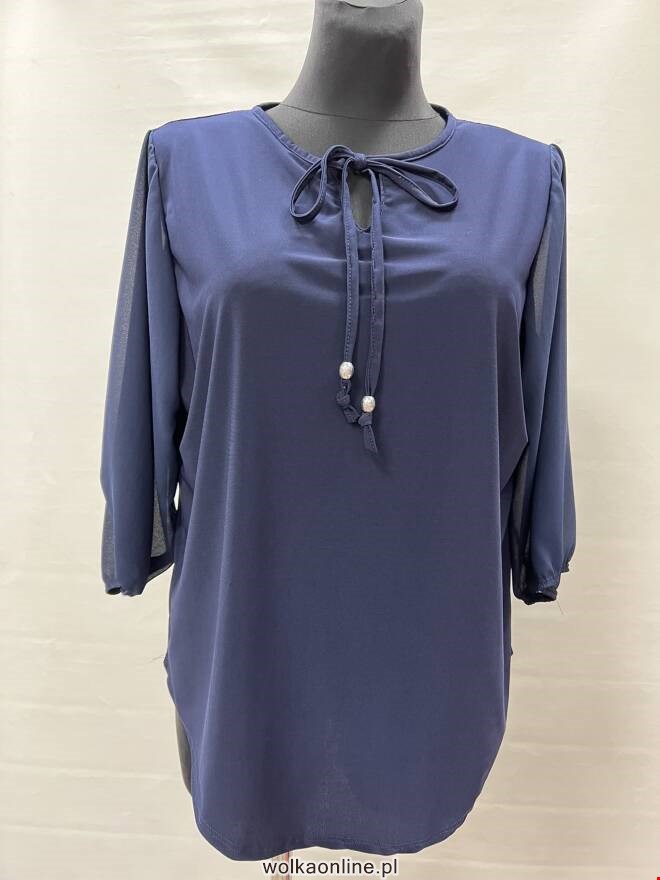 Bluzka damskie 0236 1 kolor  48-54 (Towar Polskie)