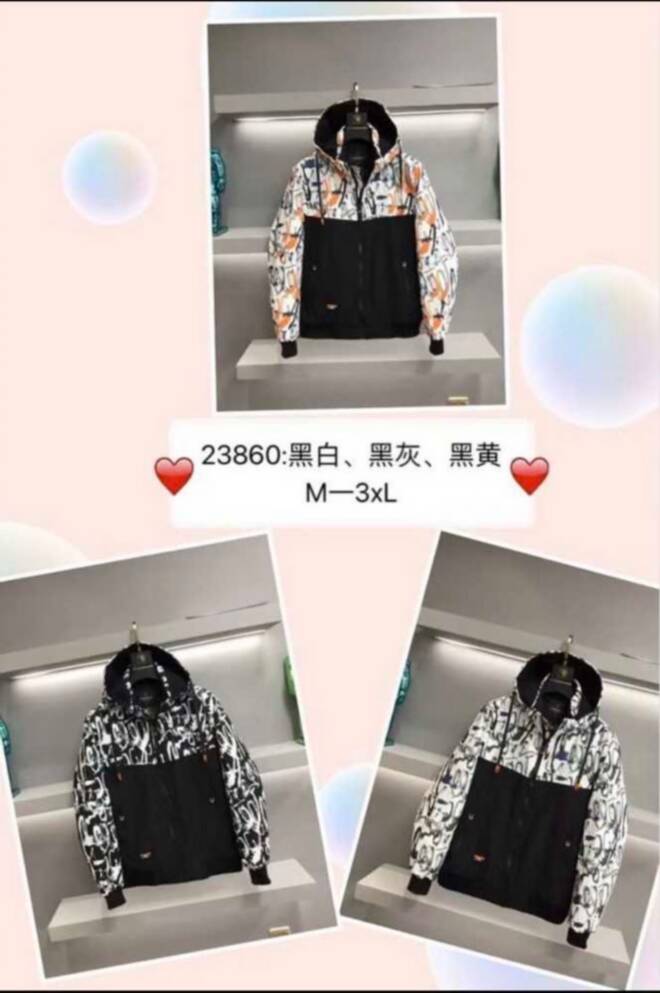 Kurtka męskie 23860 1kolor  M-3XL 1