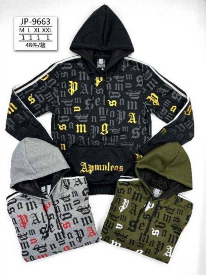 Bluza męskie JP9663 Mix KOLOR  M-2XL 1