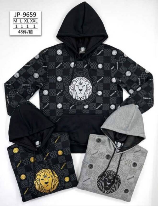 Bluza męskie JP9659 Mix KOLOR  M-2XL 1