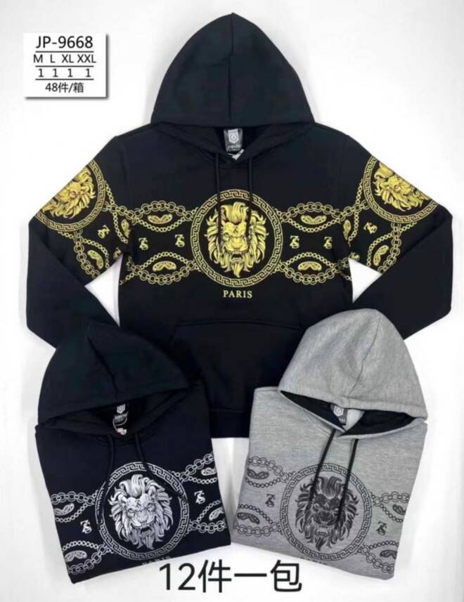 Bluza męskie JP-9668 Mix KOLOR  M-2XL 1
