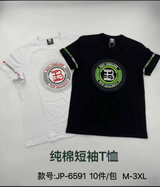 Bluzka męskie JP-6591 Mix KOLOR  M-3XL 1