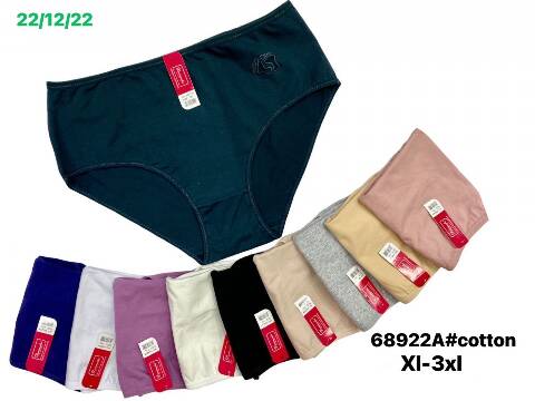 Majtki damskie 68922A Mix Kolor XL-3XL