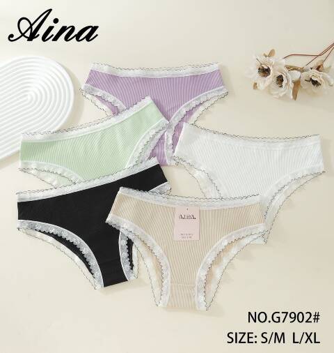 Majtki damskie G7902 Mix Kolor S/M-L/XL