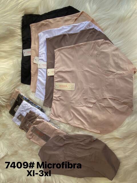 Majtki damskie 7409 Mix Kolor XL-3XL 1