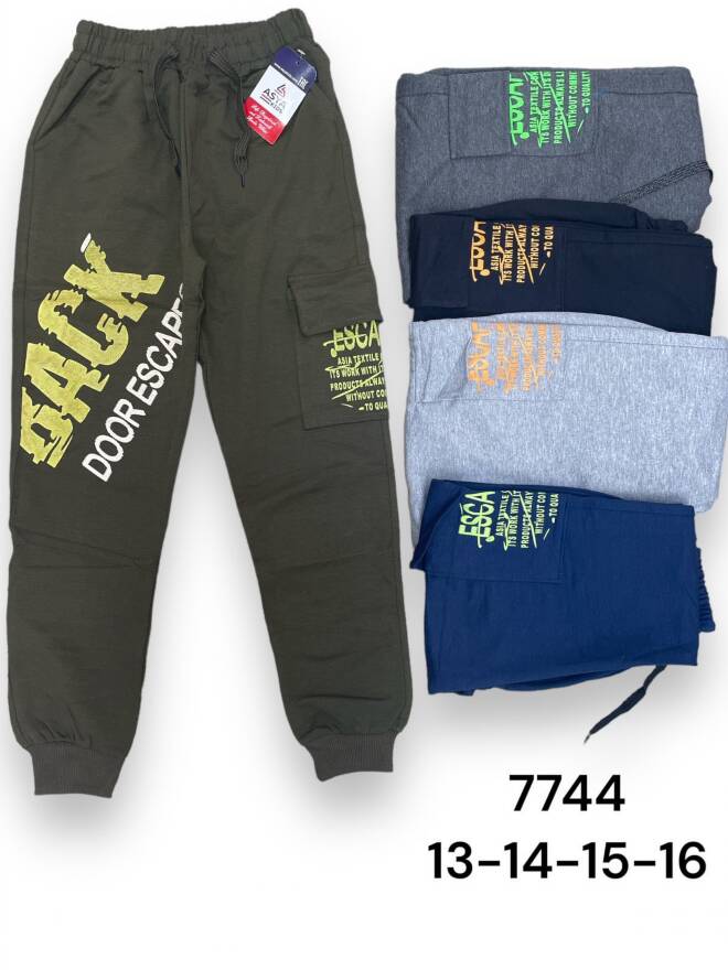 Spodnie dresowe chłopięce 7744 Mix KOLOR  13-16 (TOWAR Tureckie) 1
