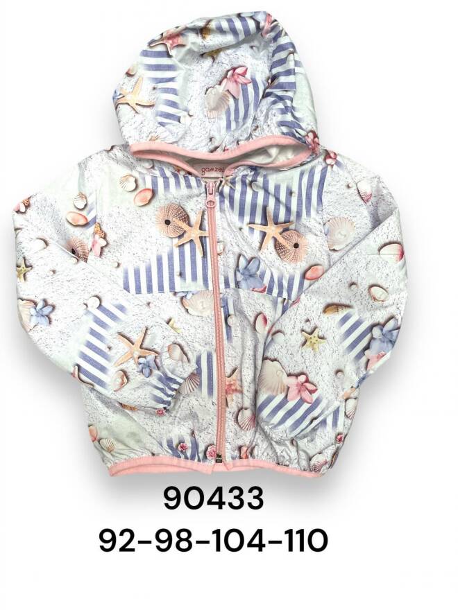 Kurtka dziewczęca 90433 Mix KOLOR  92-110 (TOWAR Tureckie)