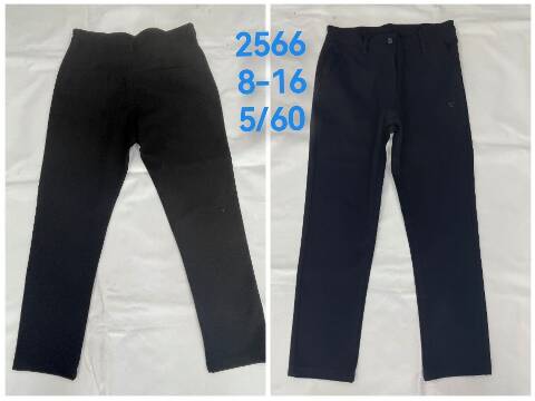 Spodnie  chłopięce 2566 1 kolor 8-16 1