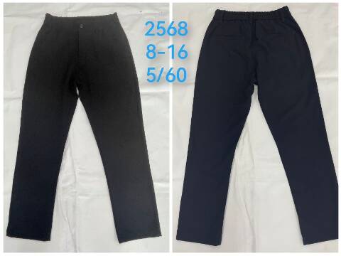 Spodnie  chłopięce 2568 1 kolor 8-16