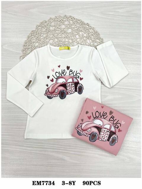 Kluzka dziewczęcy EM7734 Mix kolor 3-8 1