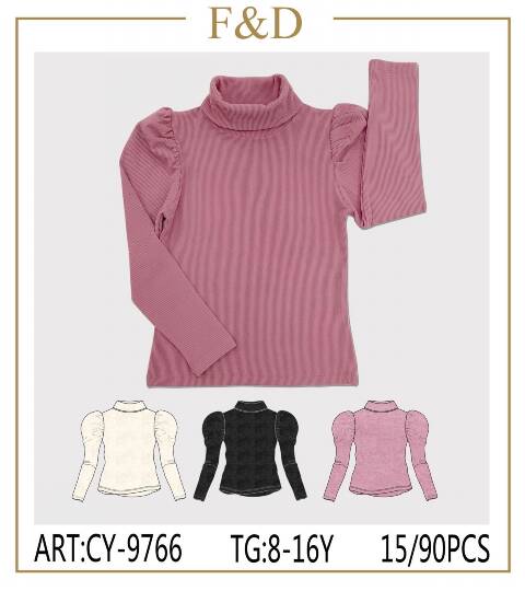 Bluzka dziewczęca CY-9766 Mix kolor 8-16 1