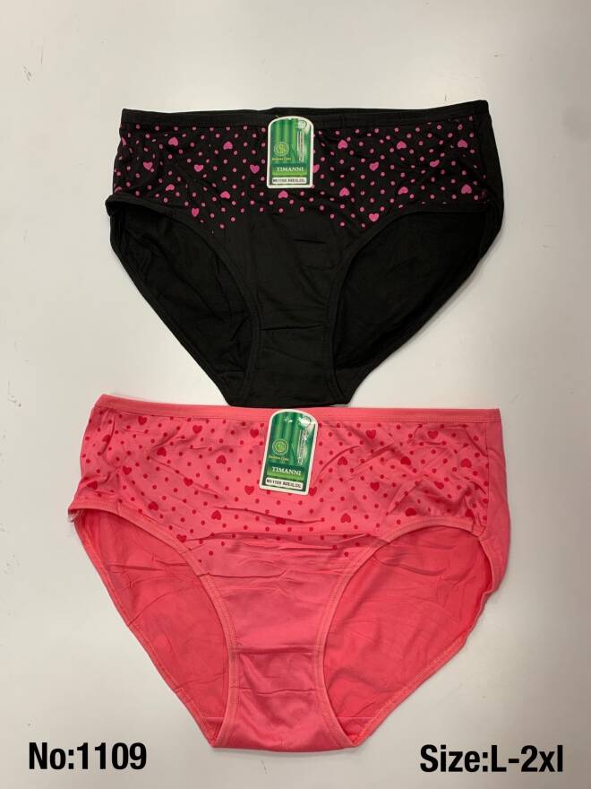 Majtki damskie 1109 Mix KOLOR  L-2XL