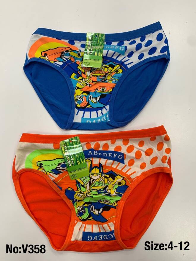 Slipy chłopięce V358 Mix KOLOR  4-12 1