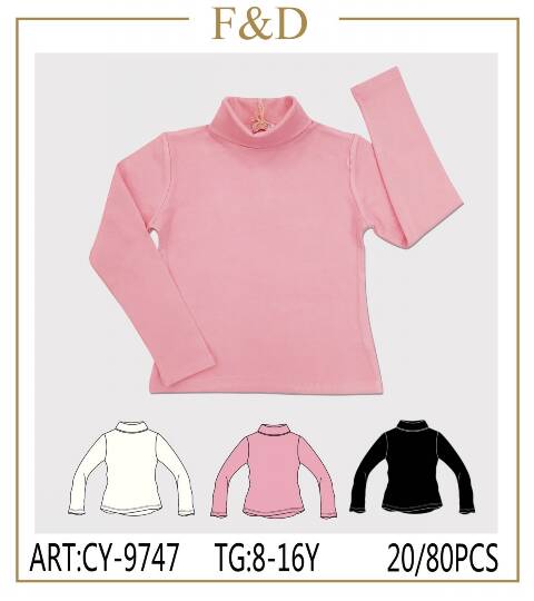 Bluzki dziewczęce CY-9747 Mix kolor 8-16 1