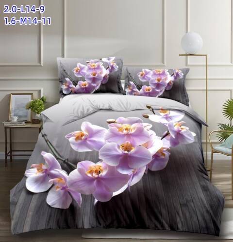 Komplet pościel 4 części 100 1 kolor 160x200 1