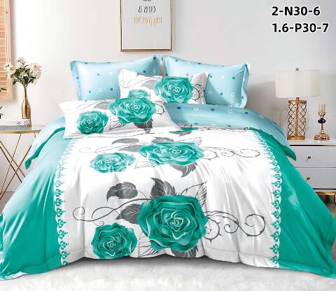 Komplet pościel 4 części 106 1 kolor 160x200 1