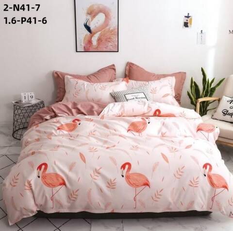 Komplet pościel 4 części 1184 1 kolor 200x220 1