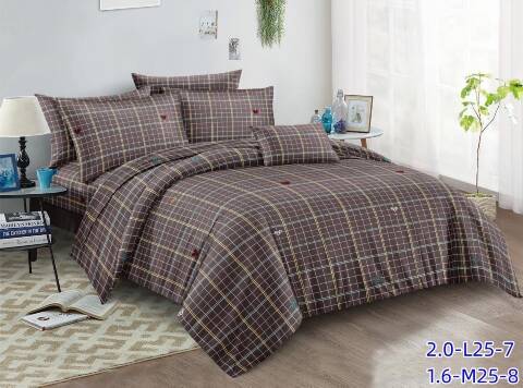 Komplet pościel 4 części 1189 1 kolor 200x220 1