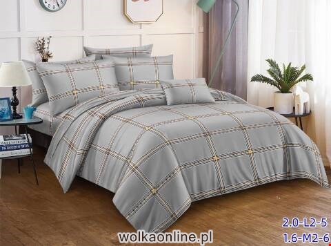 Komplet pościel 4 części 1200 1 kolor 200x220