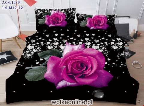 Komplet pościel 4 części 1205 1 kolor 200x220