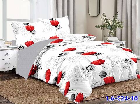 Komplet pościel 4 części 1215 1 kolor 200x220 1