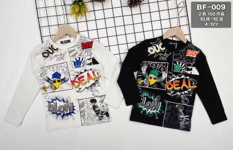 Bluzka chłopięcy BF-009 Mix kolor 4-12 1