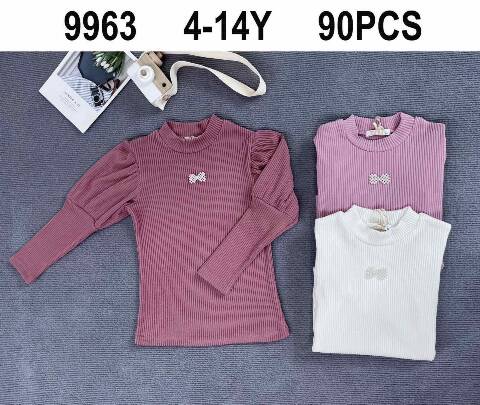 Bluzki dziewczęce 9963 Mix kolor 4-14