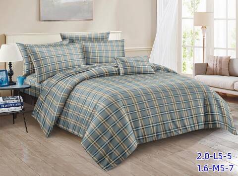 Komplet pościel 4 części 126 1 kolor 160x200